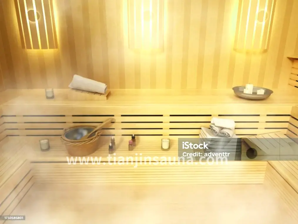 桑拿房内部