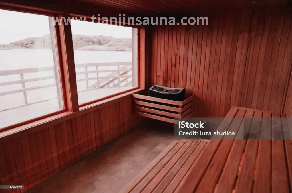 现代桑拿房内部